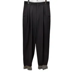 COMME des GARCONS HOMME PLUS 93AW 脱色ウール2タックダブルスラックス パンツ Archive 90s Artist in his studio 名作