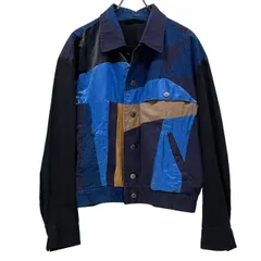 ISSEY MIYAKE MEN 93SS パッチワークコットンナイロントラッカーブルゾン ジャケット コート Archive 90s 本人期 三宅一生