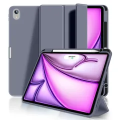 11 インチ ケース M3/M2 2025/2024 iPad iPad Air 第5/4世代 カバー 2022/2020年 10.9インチ Pencil Air Proペン収納 Apple Pencil2 ワイヤレス充電対応 オートスリープ/ウェイク機能対応