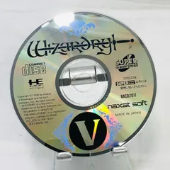 PCエンジン ソフト  SUPER CD-ROM ウィザードリー5  WizardRyi V 