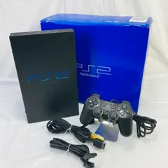 箱付  PS2  プレステ2  プレイステーション2 本体 コントローラ 一式セット Playstation2 SONY   DUALSHOCK2  シリアル番号一致  SCPH-10000  動作品