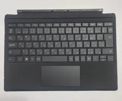 ​​【純正】Surface Pro 7 6 5 4 対応 タイプカバー ブラック 黒 | Model 1725 | Microsoft サーフェス プロ キーボード 外付け 日本語配列 動作確認済 | 中古 互換性 SurfacePro​