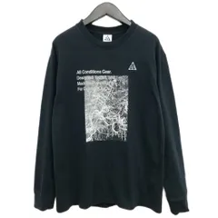 ナイキエーシージー NIKE ACG FN7319-010 NRG FOREST L/S SHIRT ロングスリーブ Tシャツ ロンT M ブラック
