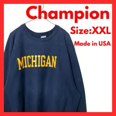 【USA製】チャンピオン　リバースウィーブ　スウェット　カレッジロゴ　XXL