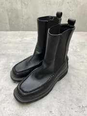 Menue メヌエ サイドゴア ブーツ sizeM/黒 ◆■レディース