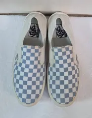 275 VANS コンフィクッシュ ONE スリッポン チェッカーボード マシュマロ スカイブルー ミュール