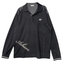 YONEX ヨネックス ブラック ロゴ 機能性 カラーTシャツ L