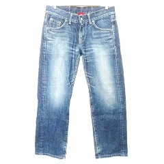 エドウィン EDWIN 503 SD デニム パンツ ジーンズ ストレート 32×33 インディゴ A1114