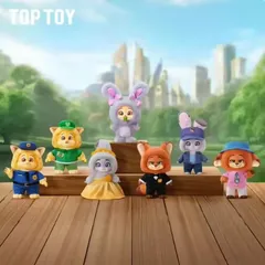 【即納】新品未開封 TOPTOY トップトイ ディズニー ズートピア2 New Journey Collection ブラインドボックス （箱売り／6体セット） ぬいぐるみ ぬい活 ニック ジュディ クロウハウザー