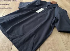 新品 COMME CA ISM コムサイズム 【吸水速乾】 軽量ストレッチ ポロシャツ 09ネイビー Mサイズ 69CK13 定価4,400円