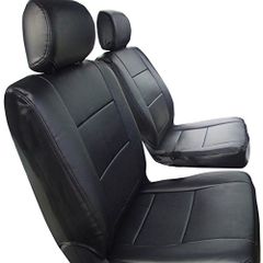 車ミニシート模型 本革生地 (色：ブラック ) 展示用サンプル 販促 