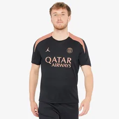 【送料無料・匿名配送】Lサイズ Nike ナイキ Jordan ジョーダン PSG パリ・サンジェルマン トップ 24/25 サード 黒 ピンク 練習着 新品 正規品 日本未発売