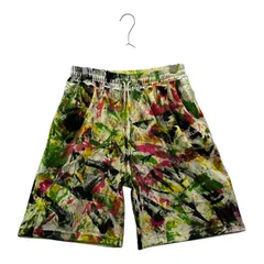 CELINE(セリーヌ) 22SS Wide-Leg Tie-Dye Paint Print Poly Shorts ワイドレッグ タイダイ ペンキ プリント  ポリ ショーツ ハーフパンツ 2Z144383Q  エディスリマン Hedi Slimaneのサムネイル