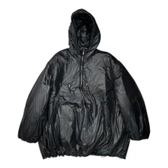 Saint Laurent(サンローラン) 23AW Cassandra Logo Padded Anorak Long Jacket  カサンドラ ロゴ パデッド アノラック ロング ジャケット YP53 2023 00023 50 ブラック M71Uのサムネイル