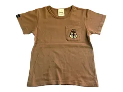 k03251106044　disney ディズニー　120サイズ　Brown　　トップス　半袖Tシャツ　春夏