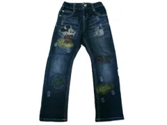 k03251106040　BABY DOLL　120サイズ　Navy　　パンツ　デニムパンツ　通年