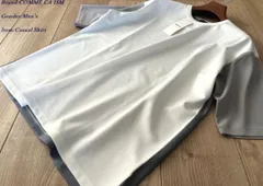 新品 COMME CA ISM MEN コムサイズム カラーパレット 半袖Tシャツ 01ホワイト LL(XL)サイズ 60TK25 定価3,900円