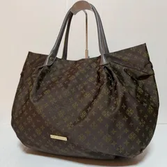 【A4/大容量】russet ラシット トートバッグ モノグラム 肩掛け 軽量 オリーブグリーン 日本製 B473