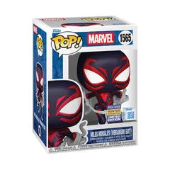 【新品/正規代理店】 FUNKO ファンコ ポップ Pop! マイルズ・モラレス ヴィブラニウム・スーツVer. マーベル グッズ フィギュア 