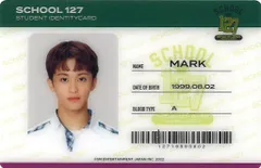 NCT 127 MARK 2022 JAPAN Meeting School 127 学生証