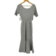 リエンダ rienda 2wayBACKタイショートSLVknitマーメイドOP レディース 表記無 