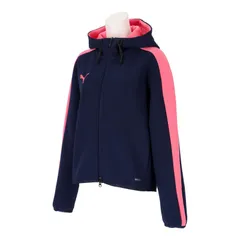 PUMA(プーマ) PUMA VOLTAGE ニットジャケット Wns サッカー ウェア スウェットシャツ 660937、(06)PUMANavy