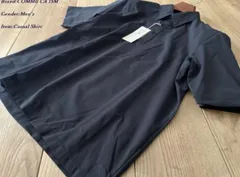 新品 COMME CA ISM コムサイズム 【吸水速乾】 軽量ストレッチ ポロシャツ 09ネイビー Lサイズ 69CK13 定価4,400円