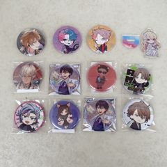 にじさんじ 缶バッジ/アクリルスタンド 鷹宮リオン/加賀美ハヤト/イブラヒム/グウェル・オス・ガール/白雪巴 等 まとめてセット【IO