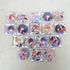 すとぷり 缶バッジ るぅと/ななもり。/莉犬/さとみ/ころん/ジェル まとめて17点セット【IO