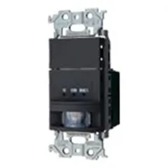 新品 パナソニック(Panasonic) アドバンスシリーズ壁取付熱線センサ付自動スイッチ[2線式・3路配線対応形][LED専用][検知後連続動作時間約10秒～30分可変形][明るさセンサ・手動スイッチ付][マットグレー] WTA18119H