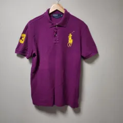 L ポロラルフローレン ビックポニー 半袖 カラーTシャツ