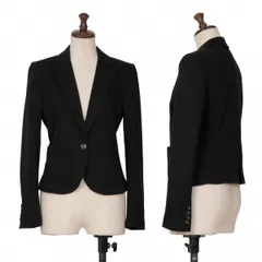 ポールスミス ブラックPaul Smith BLACK コットンリヨセル1Bジャケット 黒38