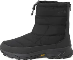 ザ・ノース・フェイス THE NORTH FACE アウトドア ヌプシ ブーティ ウォータープルーフ バックジップ ウィンターブーツ 靴 シューズ 防水 保温 秋冬 雪 普段使い ビジネス 機能的 グリップ  NF5257 KK TNFブラック×TNFブラック