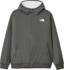 ザ・ノース・フェイス THE NORTH FACE アウトドア リバーシブルテックエアーフーディ メンズ パーカー トップス 軽量 保温 耐水 通気性 防風 秋冬 普段着 トレーニング フルジップ UV 紫外線カット  NT62 GX グラファイトグレー×ホワ