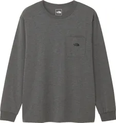 ザ・ノース・フェイス THE NORTH FACE アウトドア ロングスリーブハイカーズティー メンズ レディース 長袖 Tシャツ トップス 普段着 日常使い キャンプ 軽量 抗菌防臭 UVケア 紫外線カット ロゴ入り  NT6250 ZC ミックスチャコール