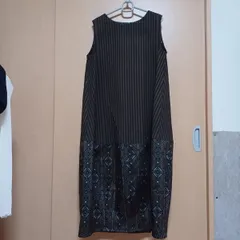 ロングワンピース　着物リメイク「336」ハンドメイド