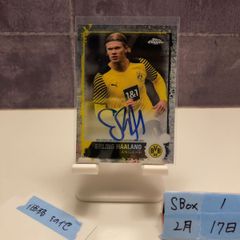 25/26topps chrome UCC HAALAND ハーランド サイン - メルカリ