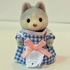 エポック社 シルバニアファミリー 森のキッチン ハスキーの赤ちゃん リンネア