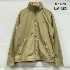 ポロラルフローレン ジップアップ ナイロンジャケット 収納式フード スタンドカラー サイドポケット ポニー刺繡 メンズ S ISItems【USED】【古着】【中古】50154117