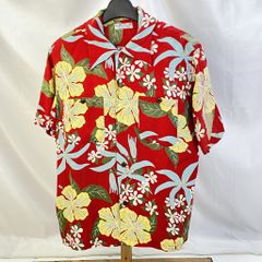 Sig Zane アロハシャツ ロングスリーブ赤 L Sig Zane アロハシャツ ロングスリーブ赤 L - メルカリ