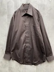 美品 SISSY by KANSAI YAMAMOTO カンサイヤマモト ピュアコットン ストライプ シャツ sizeサ表記なし/茶 ■◇メンズ