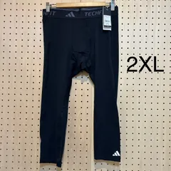 メンズテックフィットコンプレッション トレーニング 3/4丈レギンス 2XL（JF2670-KUK10）