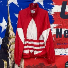 s級 アディダス トレフォイル オーバーサイズ ウィンドブレーカー XL105