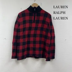 ローレンラルフローレン ハーフ ジップ ニット バッファロー チェック 柄 モック ネック レディース S ISItems【USED】【古着】【中古】50153251のサムネイル