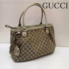グッチ 296835 GGキャンバス マイクログッチシマ スーキー トートバッグ ハンドバッグ A4肩掛け可 レディース - ISItems【USED】【古着】【中古】50153664