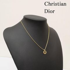 3051-2 極美品✨ Dior ネックレス CD ロゴ 希少 刻印 cm - メルカリ
