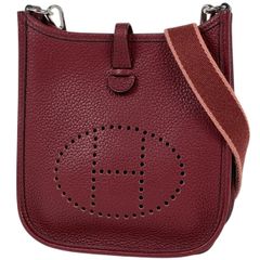 展示品級 エルメス エヴリンPM ショルダーバッグ エトゥープ A294