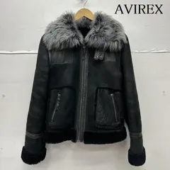 アヴィレックス B-3 襟 ファー フライト ラムレザー ジャケット 6241015 メンズ FREE ISItems【USED】【古着】【中古】50153036