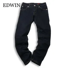 EDWIN エドウィン EG5032 BLUE TRIP EDGE LINE★ インディゴ ストレッチ スリム デニム パンツ ジーンズ Sz.28 メンズ