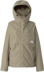 ザ・ノース・フェイス THE NORTH FACE アウトドア コンパクトジャケット レディース アウター 上着 フーディ パーカー 軽量 撥水 防風 普段着 キャンプ ハイキング 旅行 持ち運び 収納袋付き コットンライク  NPW7 CK クラシックカーキ
